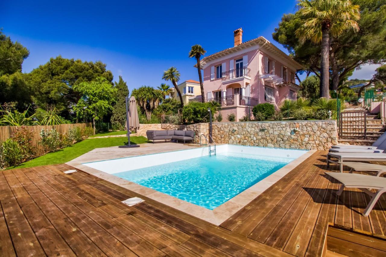 Stunning seaview villa. Villefranche Sur Mer Extérieur photo