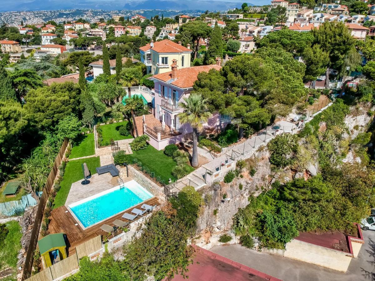 Stunning seaview villa. Villefranche Sur Mer Extérieur photo