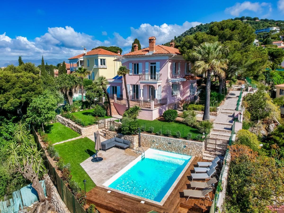 Stunning seaview villa. Villefranche Sur Mer Extérieur photo